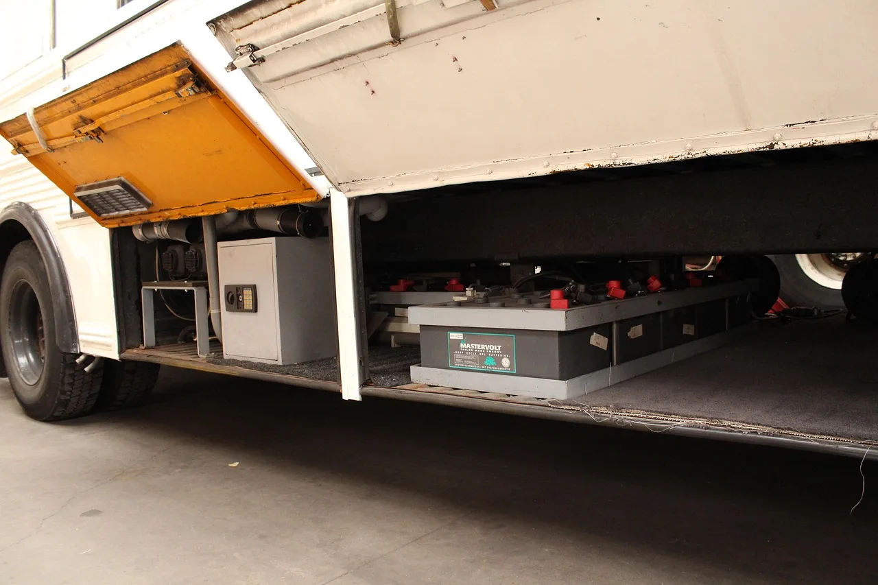 Boat battery installation